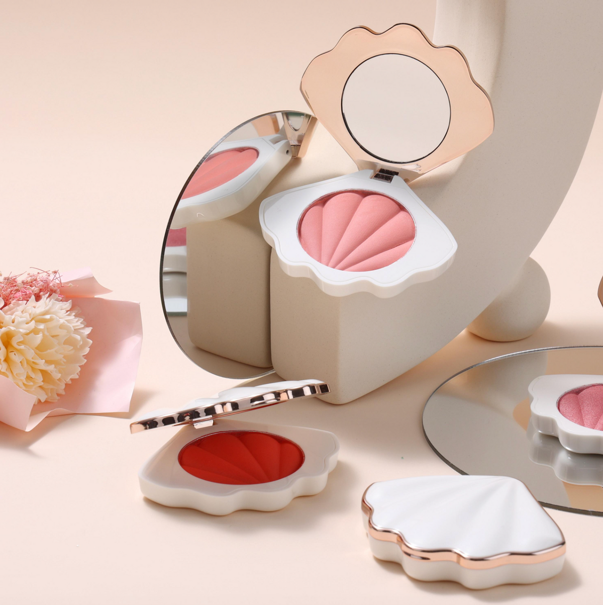 High-Pigment Long-Lasting Pressed Powder